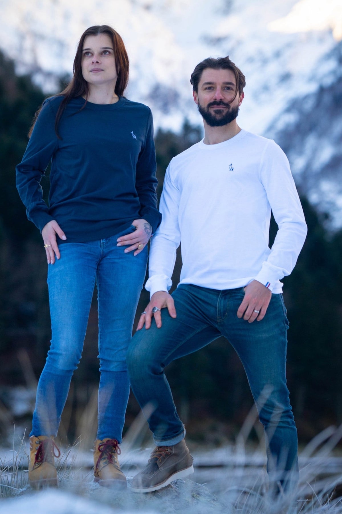 Tee-shirt manches longues coton bio Isard