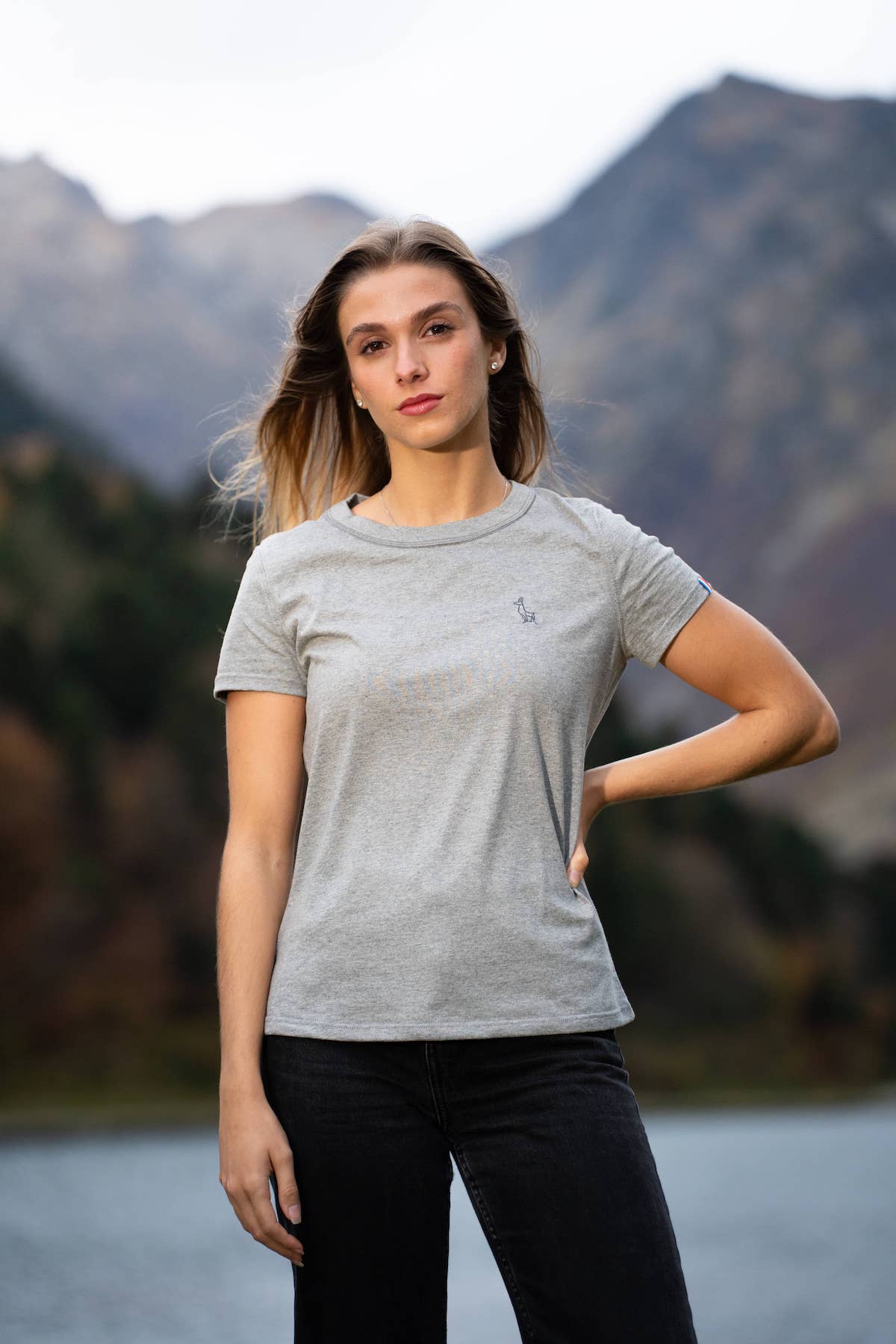 Tee-shirt femme coton bio GOTS Isard